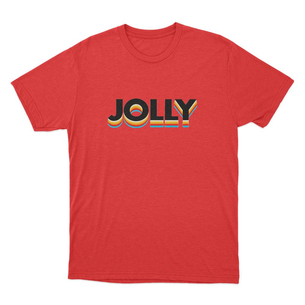 Jolly Classic Logo Unisex T Shirt Red Jolly Classic Logo Unisex T Shirt Red