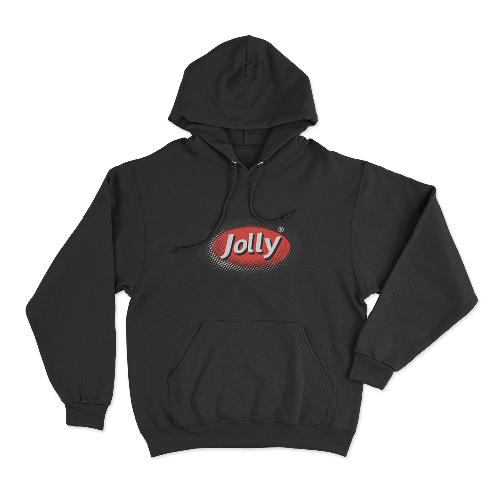 Jolly Classic Oval Logo Unisex Hoodie Black Jolly Classic Oval Logo Unisex Hoodie Black
