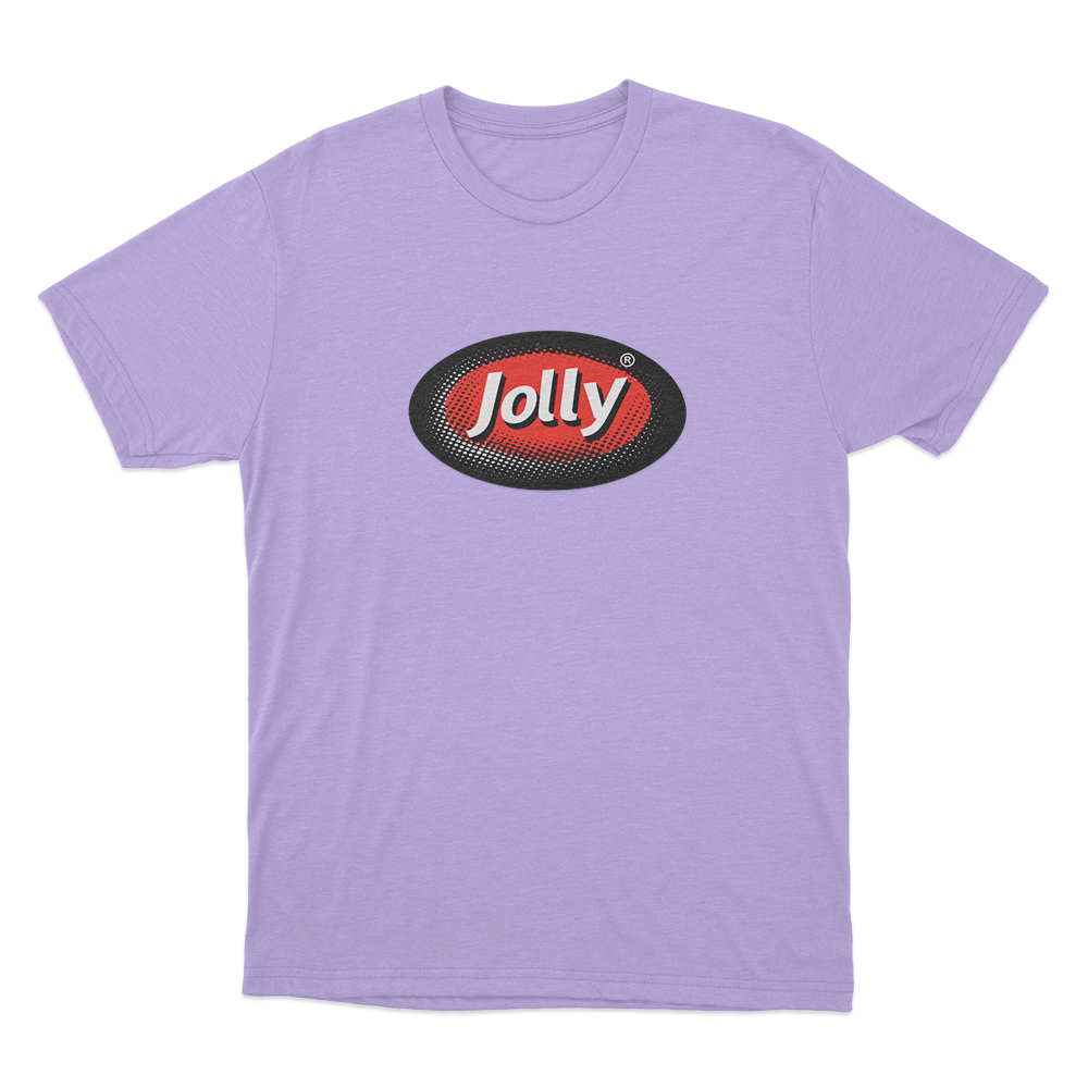 Jolly Classic Oval Logo Unisex T Shirt Purple Jolly Classic Oval Logo Unisex T Shirt Purple