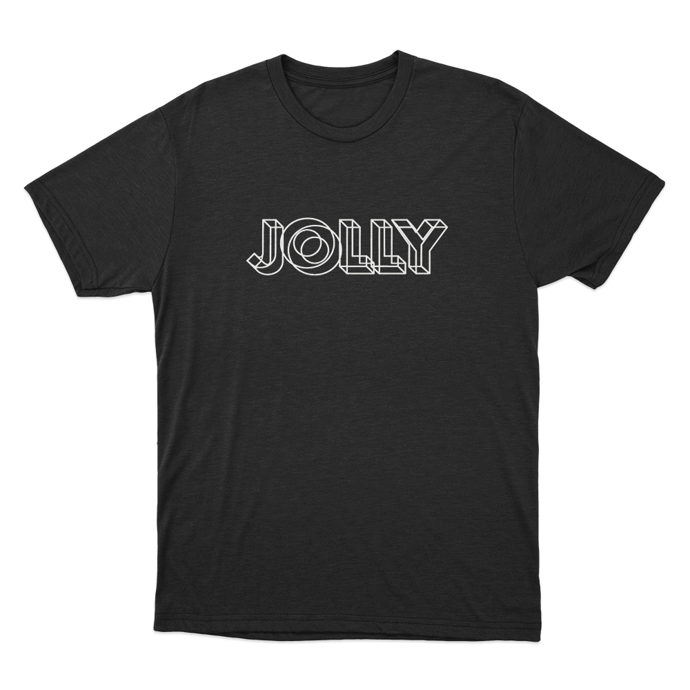 Jolly Geometric Logo Unisex T Shirt Black Jolly Geometric Logo Unisex T Shirt Black