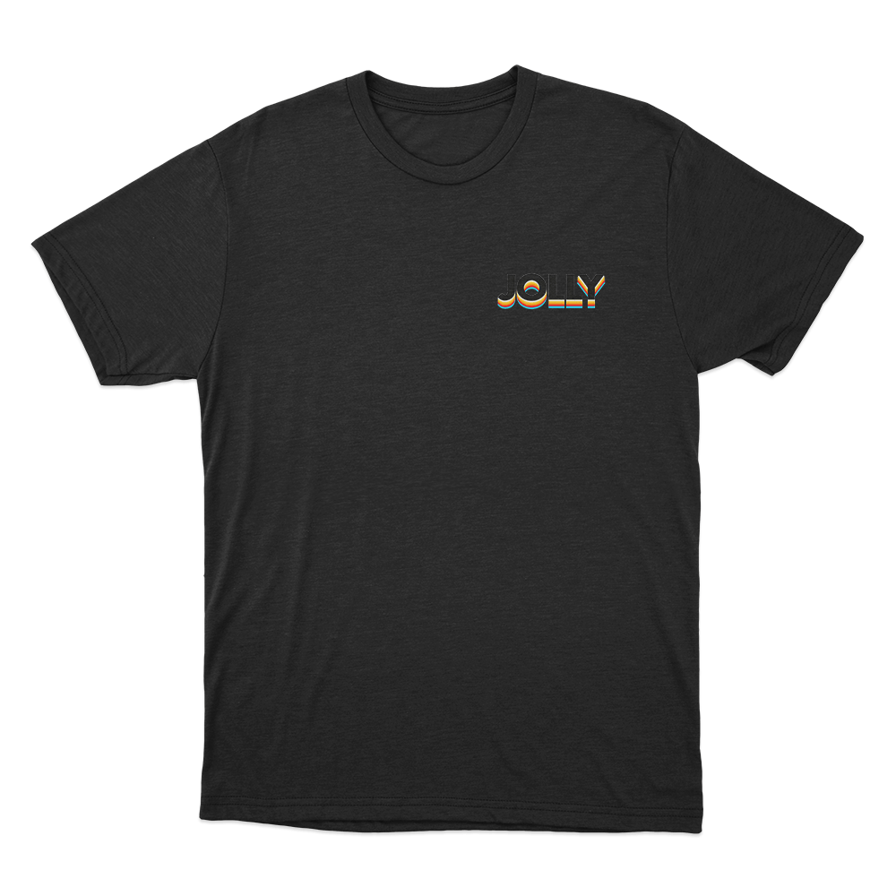 Jolly Small Classic Logo Unisex T Shirt Black Jolly Small Classic Logo Unisex T Shirt Black