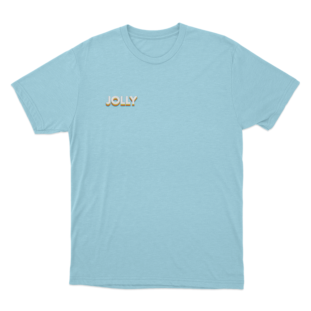 Jolly Small Logo Unisex T Shirt Sky Blue Jolly Small Logo Unisex T Shirt Sky Blue